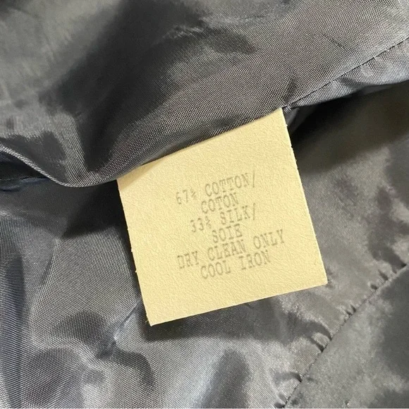 LAFAYETTE 148 New York Vintage Iridescent Silk Blend 2 Piece Suit size 8